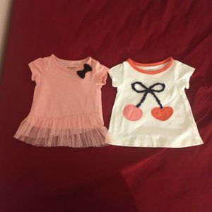 3/$10 bundle special - baby girl tshirts